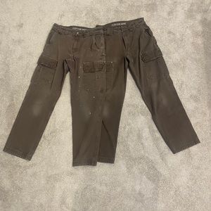 Two pairs of Duluth Flex Fire Hose Relaxed Fit Pants size 33 x 34